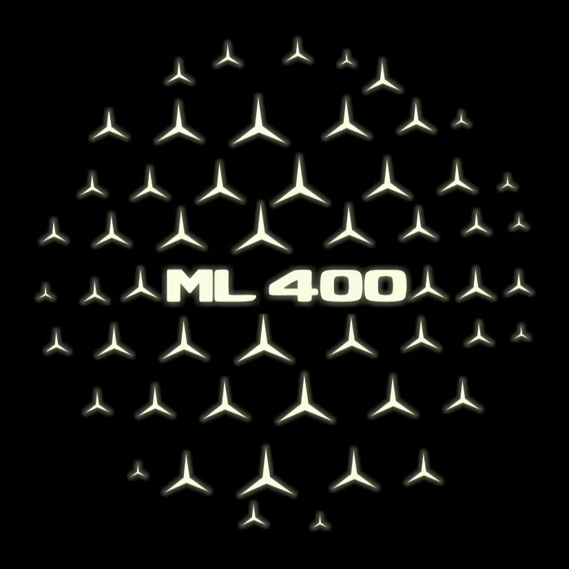 MERCEDES BENZ LOGO PROJECTOT LIGHTS Nr.03 (Menge 1 = 1 Sätze/2 Türleuchten)