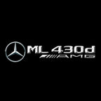 MERCEDES BENZ LOGO PROJECTOT LIGHTS Nr.03 (cantidad 1 = 1 juego/2 luces de puerta)