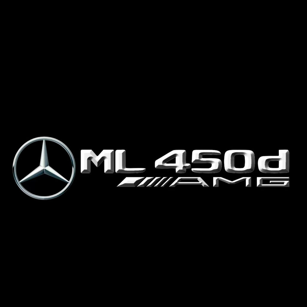 MERCEDES BENZ LOGO PROJECTOT LIGHTS Nr.03 (cantidad 1 = 1 juego/2 luces de puerta)