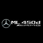 MERCEDES BENZ LOGO PROJECTOT LIGHTS Nr.03 (cantidad 1 = 1 juego/2 luces de puerta)
