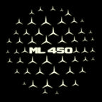 MERCEDES BENZ LOGO PROJECTOT LIGHTS Nr.03 (cantidad 1 = 1 juego/2 luces de puerta)