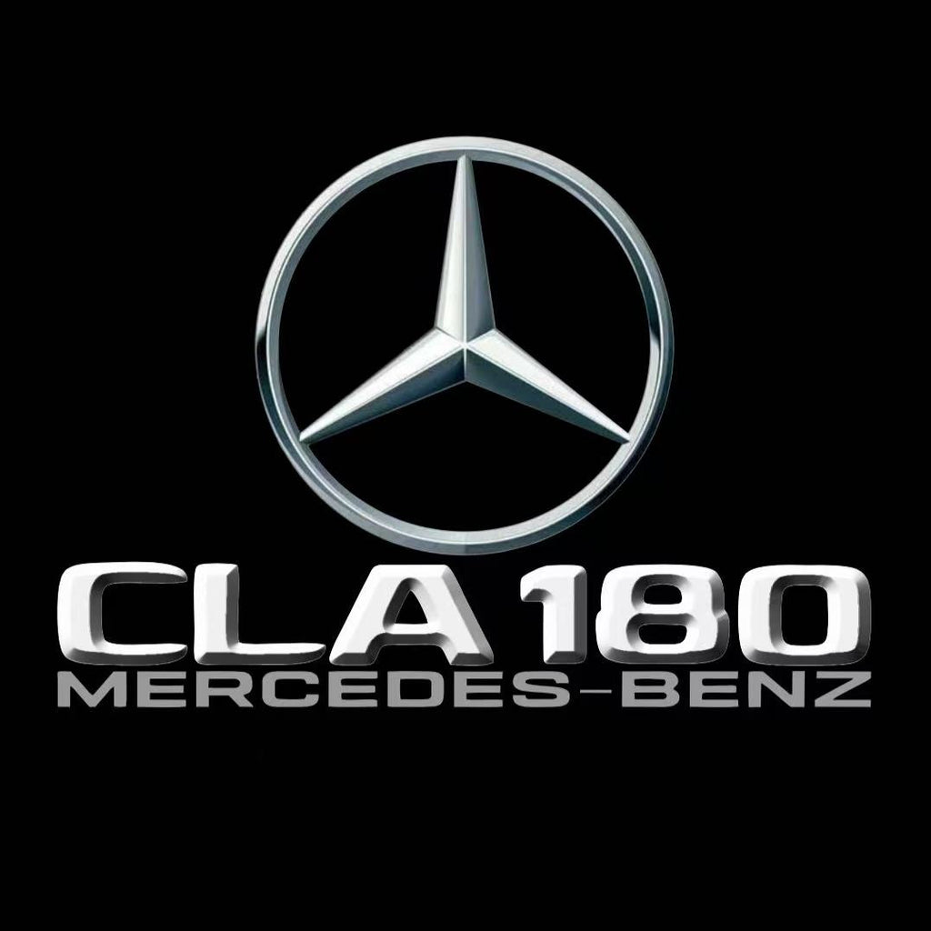 أضواء بروجكتور شعار MERCEDES BENZ رقم 03 (الكمية 1 = 1 مجموعة / 2 أضواء باب)