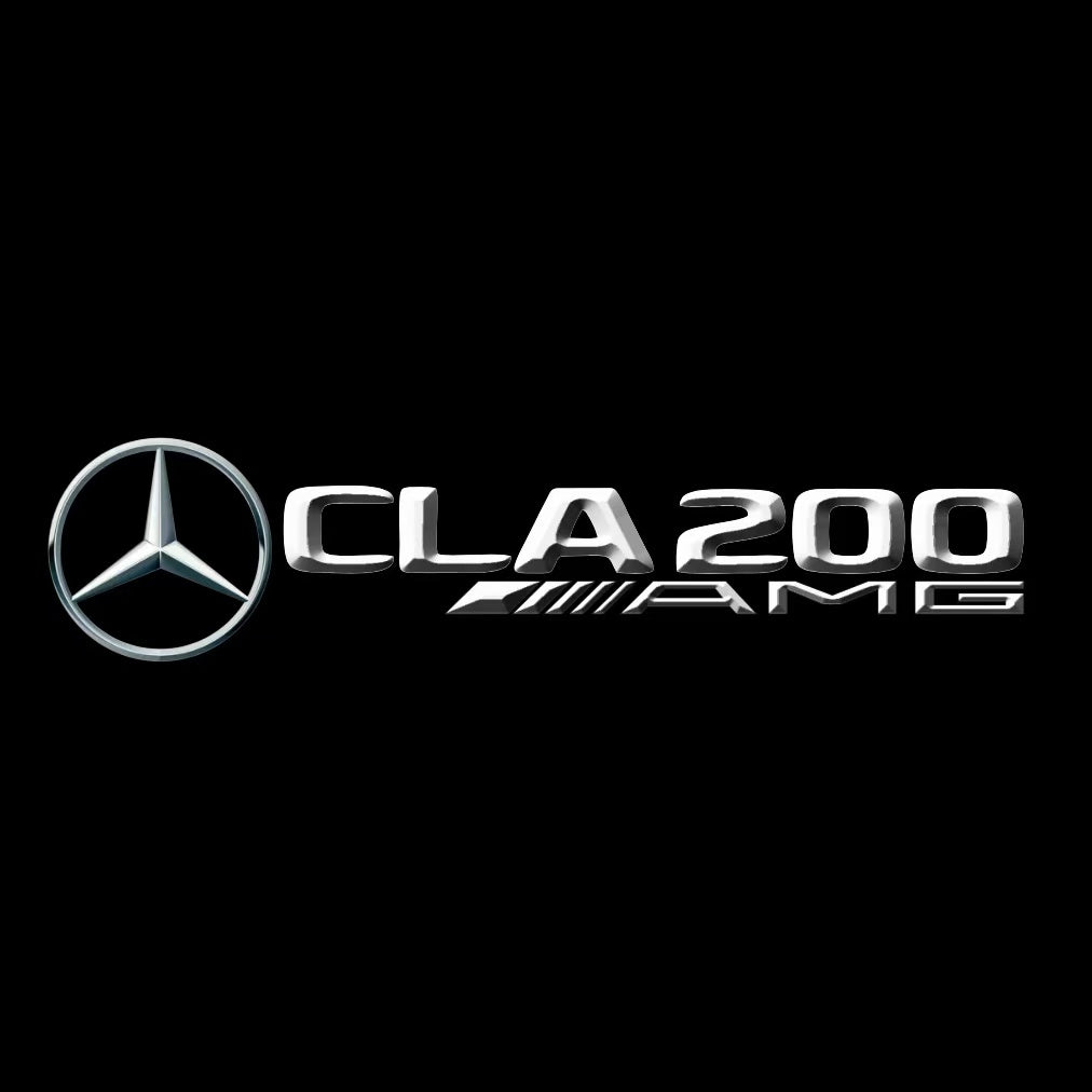 MERCEDES BENZ LOGO PROJECTOT LIGHTS Nr.03 (cantidad 1 = 1 juego/2 luces de puerta)