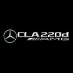 MERCEDES BENZ LOGO PROJECTOT LIGHTS Nr.03 (cantidad 1 = 1 juego/2 luces de puerta)