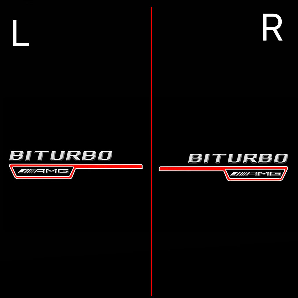 MERCEDES BENZ LOGO PROJECTOT LIGHTS Nr.03 (Menge 1 = 1 Sätze/2 Türleuchten)