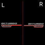 MERCEDES BENZ LOGO PROJECTOT LIGHTS Nr.03 (Menge 1 = 1 Sätze/2 Türleuchten)