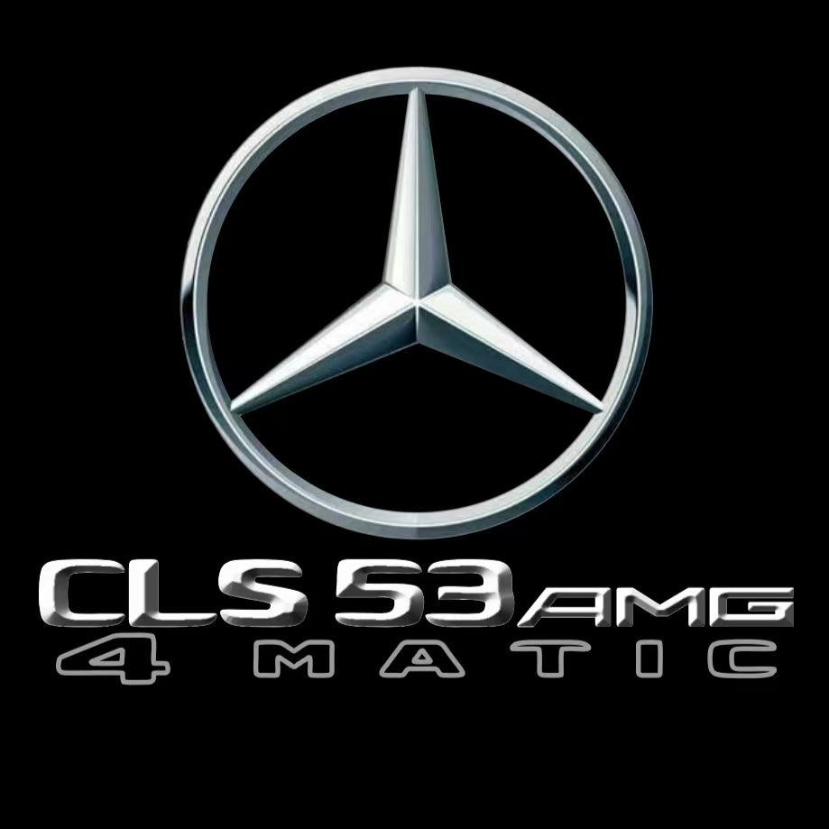 MERCEDES BENZ LOGO PROJECTOT LIGHTS Nr.03 (cantidad 1 = 1 juego/2 luces de puerta)