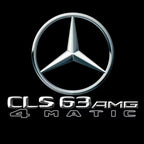 أضواء بروجكتور شعار MERCEDES BENZ رقم 03 (الكمية 1 = 1 مجموعة / 2 أضواء باب)