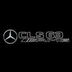 MERCEDES BENZ LOGO PROJECTOT LIGHTS Nr.03 (cantidad 1 = 1 juego/2 luces de puerta)