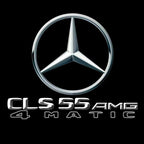 أضواء بروجكتور شعار MERCEDES BENZ رقم 03 (الكمية 1 = 1 مجموعة / 2 أضواء باب)