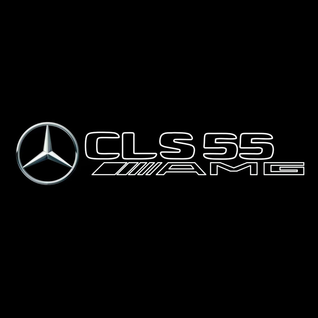 LUCI PROIETTORI LOGO MERCEDES BENZ Nr.03 (quantità 1 = 1 set / 2 luci porta)
