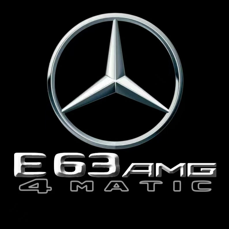 LUCI PROIETTORI LOGO MERCEDES BENZ Nr.03 (quantità 1 = 1 set / 2 luci porta)