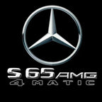 أضواء بروجكتور شعار MERCEDES BENZ رقم 03 (الكمية 1 = 1 مجموعة / 2 أضواء باب)