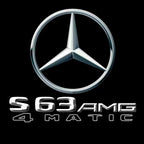 MERCEDES BENZ LOGO PROJECTOT LIGHTS Nr.03 (cantidad 1 = 1 juego/2 luces de puerta)