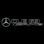 LUCI PROIETTORI LOGO MERCEDES BENZ Nr.03 (quantità 1 = 1 set / 2 luci porta)