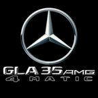 أضواء بروجكتور شعار MERCEDES BENZ رقم 03 (الكمية 1 = 1 مجموعة / 2 أضواء باب)