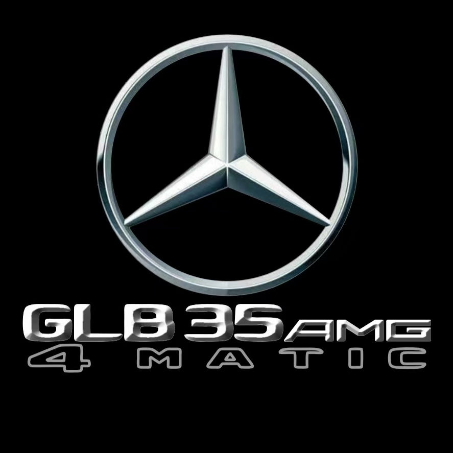 MERCEDES BENZ LOGO PROJECTOT LIGHTS Nr.03 (cantidad 1 = 1 juego/2 luces de puerta)
