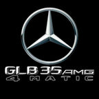 MERCEDES BENZ LOGO PROJECTOT LIGHTS Nr.03 (cantidad 1 = 1 juego/2 luces de puerta)