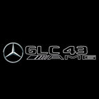 أضواء بروجكتور شعار MERCEDES BENZ رقم 03 (الكمية 1 = 1 مجموعة / 2 أضواء باب)
