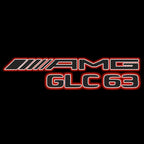 MERCEDES BENZ LOGO PROJECTOT LIGHTS Nr.03 (cantidad 1 = 1 juego/2 luces de puerta)