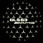 MERCEDES BENZ LOGO PROJECTOT LIGHTS Nr.03 (Menge 1 = 1 Sätze/2 Türleuchten)