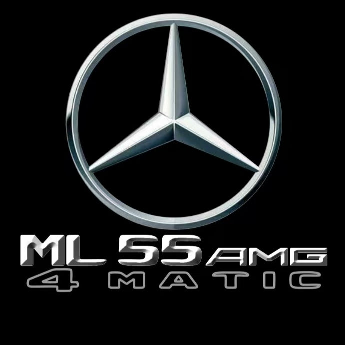 MERCEDES BENZ LOGO PROJECTOT LIGHTS Nr.03 (Menge 1 = 1 Sätze/2 Türleuchten)