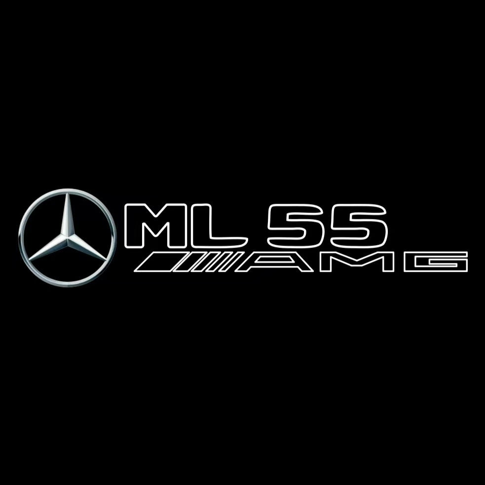 MERCEDES BENZ LOGO PROJECTOT LIGHTS Nr.03 (Menge 1 = 1 Sätze/2 Türleuchten)