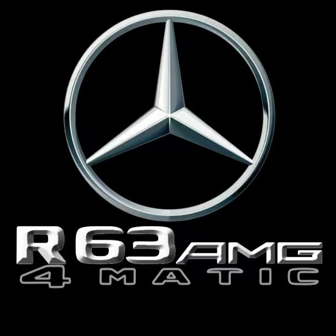 MERCEDES BENZ LOGO PROJECTOT LIGHTS Nr.03 (Menge 1 = 1 Sätze/2 Türleuchten)