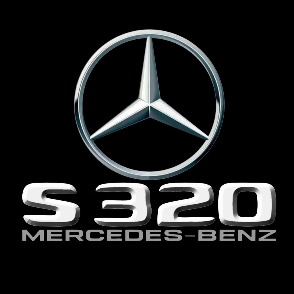 MERCEDES BENZ LOGO PROJECTOT LIGHTS Nr.03 (cantidad 1 = 1 juego/2 luces de puerta)