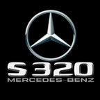 MERCEDES BENZ LOGO PROJECTOT LIGHTS Nr.03 (cantidad 1 = 1 juego/2 luces de puerta)