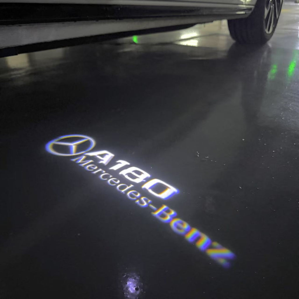 MERCEDES BENZ A180  LOGO PROJECTOR LIGHTS  (quantity 1 = 1 sets/2 door lights)Nr.03f013