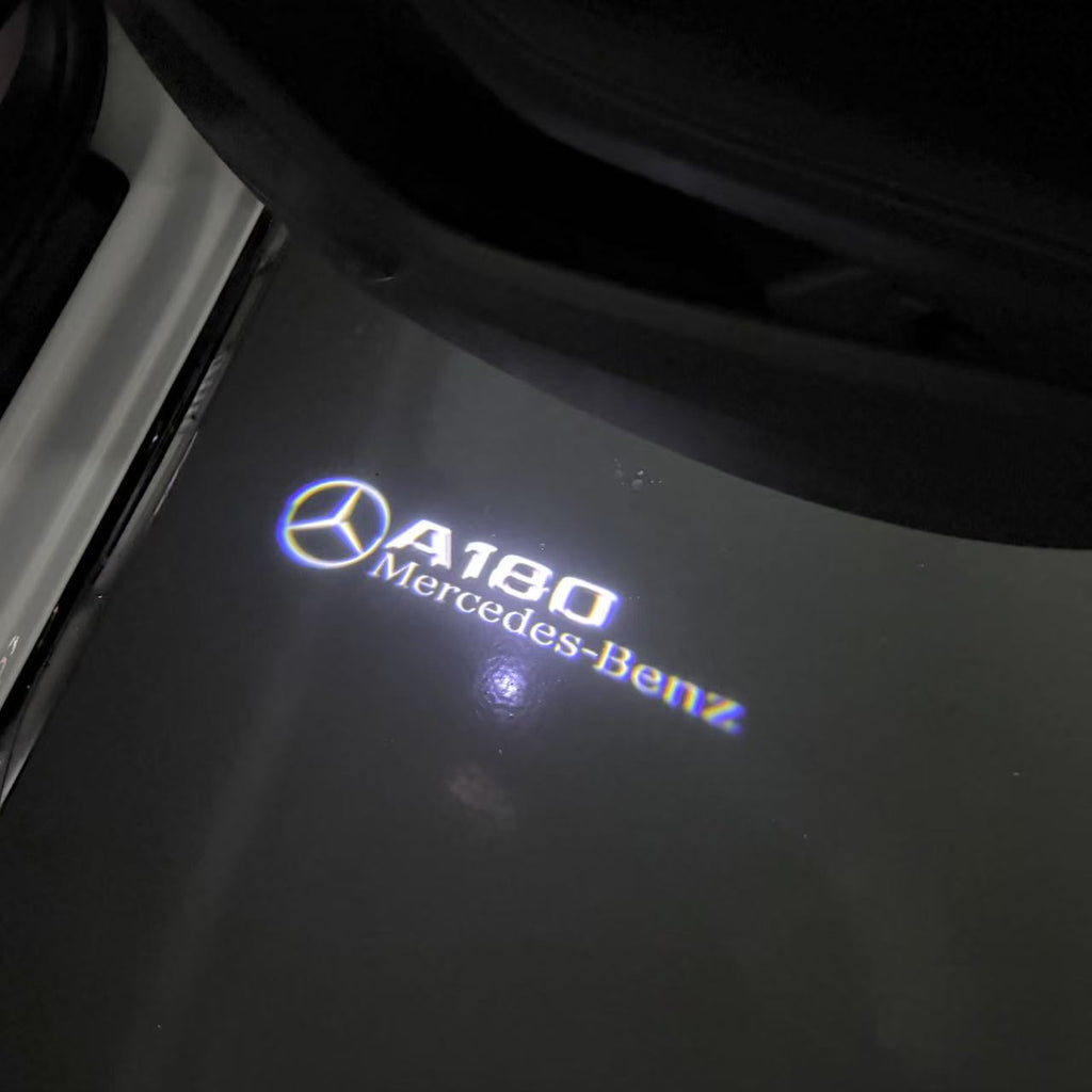 MERCEDES BENZ A180  LOGO PROJECTOR LIGHTS  (quantity 1 = 1 sets/2 door lights)Nr.03f013