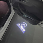 أضواء بروجكتور شعار MERCEDES BENZ رقم 03 (الكمية 1 = 1 مجموعة / 2 أضواء باب)
