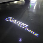 أضواء بروجكتور شعار MERCEDES BENZ رقم 03 (الكمية 1 = 1 مجموعة / 2 أضواء باب)
