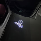 MERCEDES BENZ  A220  LOGO PROJECTOR LIGHTS  (quantity 1 = 1 sets/2 door lights)Nr.03f08