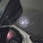 MERCEDES BENZ LOGO PROJECTOT LIGHTS Nr.03 (cantidad 1 = 1 juego/2 luces de puerta)