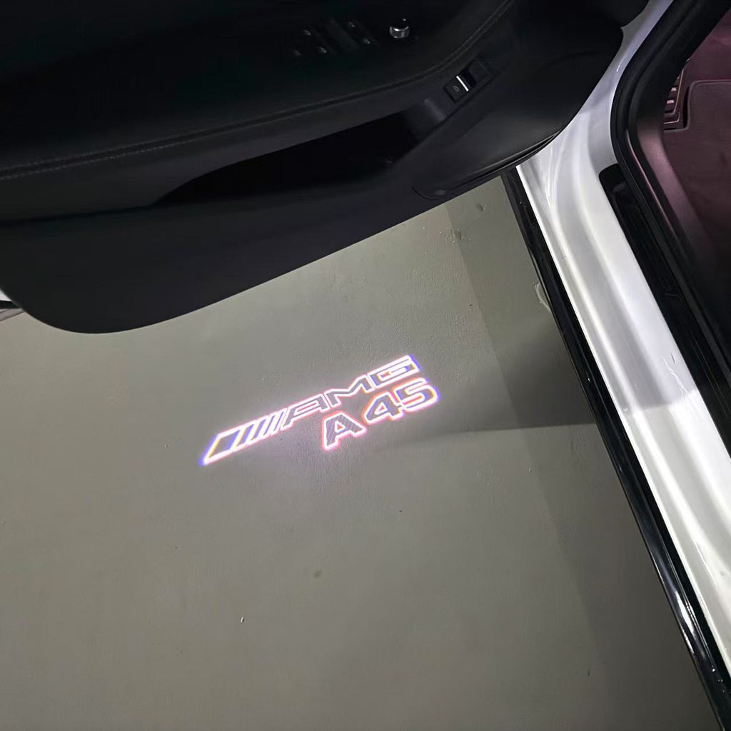 MERCEDES BENZ A45 AMG   LOGO PROJECTOR LIGHTS  (quantity 1 = 1 sets/2 door lights)Nr.03f017