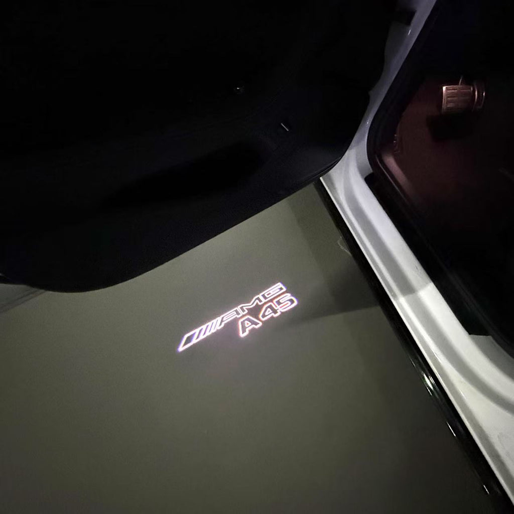 MERCEDES BENZ A45 AMG   LOGO PROJECTOR LIGHTS  (quantity 1 = 1 sets/2 door lights)Nr.03f017