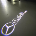 MERCEDES BENZ A45 AMG LOGO PROJECTOR LIGHTS  (quantity 1 = 1 sets/2 door lights)Nr.03f019