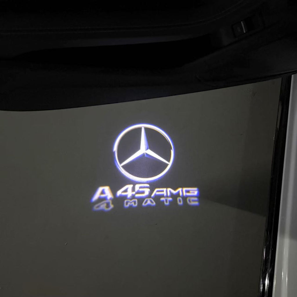 MERCEDES BENZ A45 AMG  LOGO PROJECTOR LIGHTS  (quantity 1 = 1 sets/2 door lights)Nr.03f020
