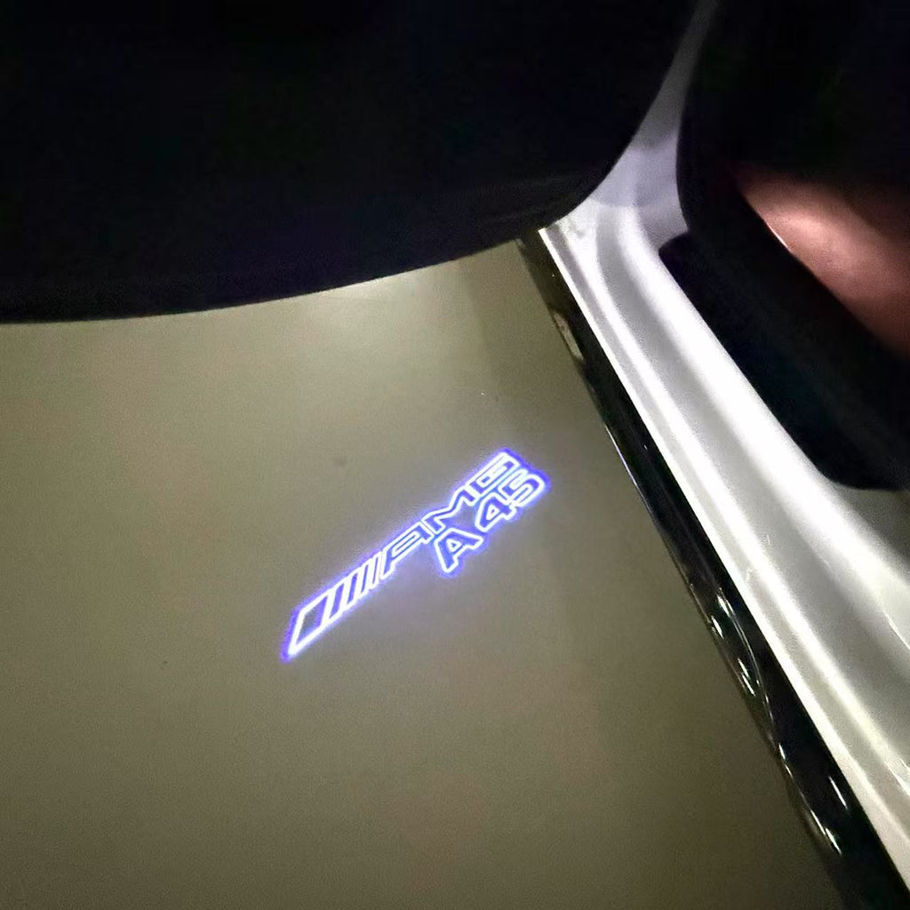 MERCEDES BENZ A45 AMG  LOGO PROJECTOR LIGHTS  (quantity 1 = 1 sets/2 door lights)Nr.03f016