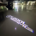 LUCI PROIETTORI LOGO MERCEDES BENZ Nr.03 (quantità 1 = 1 set / 2 luci porta)