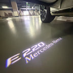 LUCI PROIETTORI LOGO MERCEDES BENZ Nr.03 (quantità 1 = 1 set / 2 luci porta)
