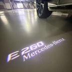 MERCEDES BENZ LOGO PROJECTOT LIGHTS Nr.03 (cantidad 1 = 1 juego/2 luces de puerta)