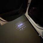 MERCEDES BENZ LOGO PROJECTOT LIGHTS Nr.03 (cantidad 1 = 1 juego/2 luces de puerta)