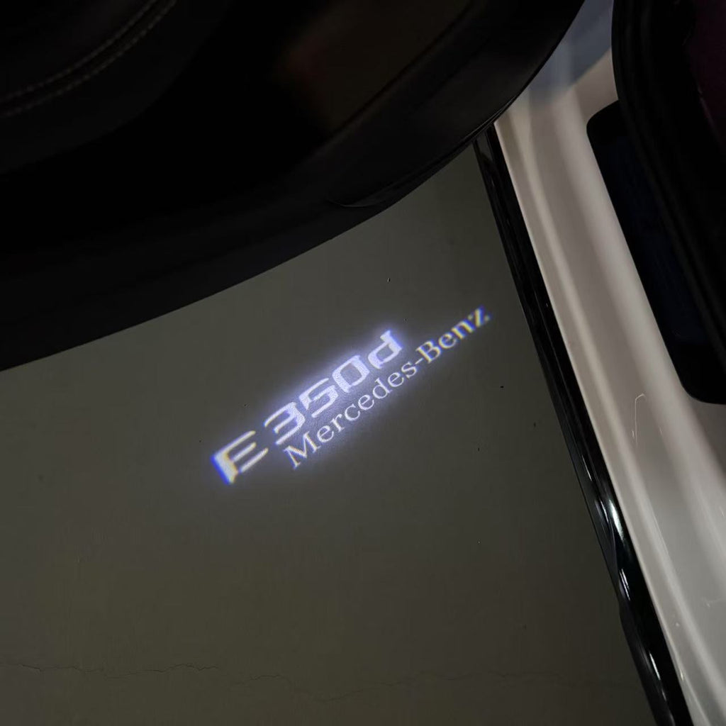 MERCEDES BENZ LOGO PROJECTOT LIGHTS Nr.03 (cantidad 1 = 1 juego/2 luces de puerta)