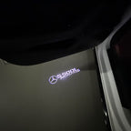 MERCEDES BENZ S 500L LOGO PROJECTOR LIGHTS  (quantity 1 = 1 sets/2 door lights)Nr.03f040
