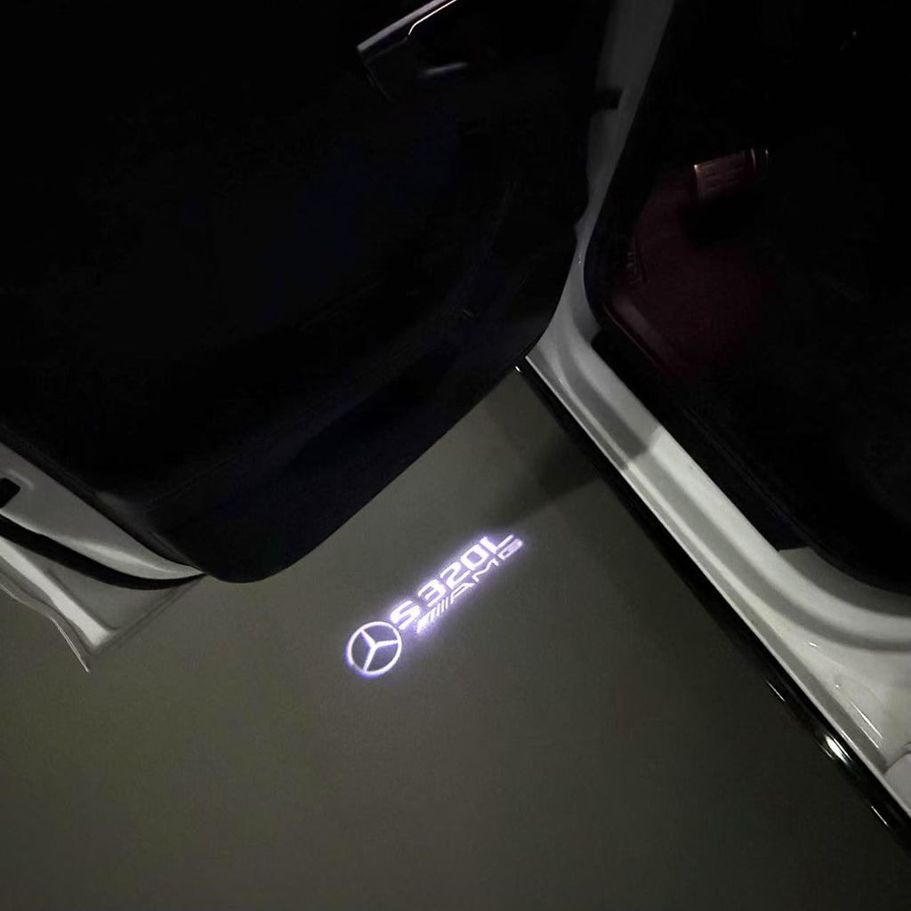 MERCEDES BENZ S 320L LOGO PROJECTOR LIGHTS  (quantity 1 = 1 sets/2 door lights)Nr.03f023