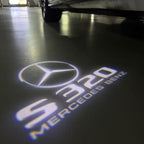 MERCEDES BENZ LOGO PROJECTOT LIGHTS Nr.03 (cantidad 1 = 1 juego/2 luces de puerta)