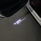 أضواء بروجكتور شعار MERCEDES BENZ رقم 03 (الكمية 1 = 1 مجموعة / 2 أضواء باب)